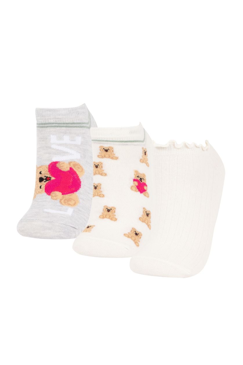 FEMME Karma Lot de 3 Paires de Chaussettes courtes pour Femme