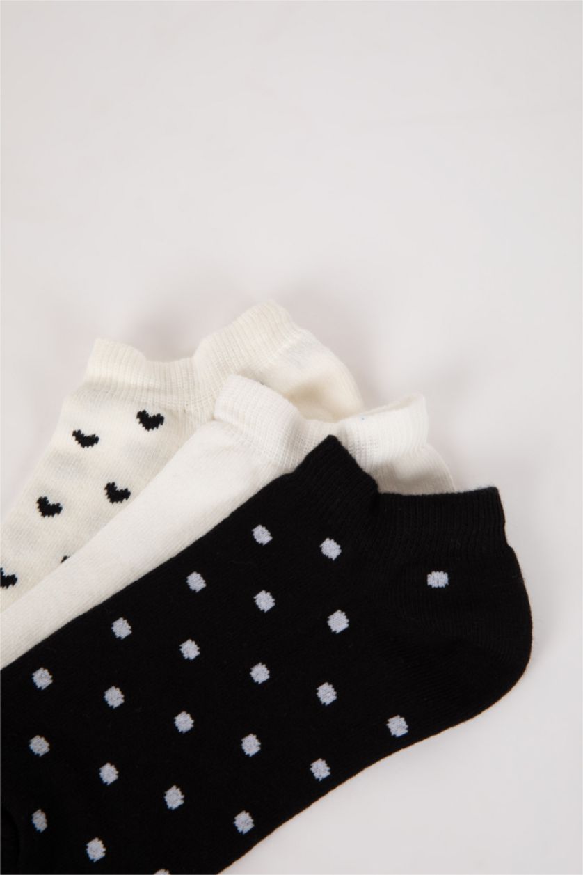 FEMME Karma Lot de 3 paires de Chaussettes courtes en coton pour femme