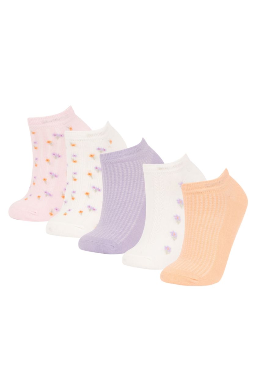 FEMME Karma Chaussettes Courtes en Coton pour Femme - 5 Paires