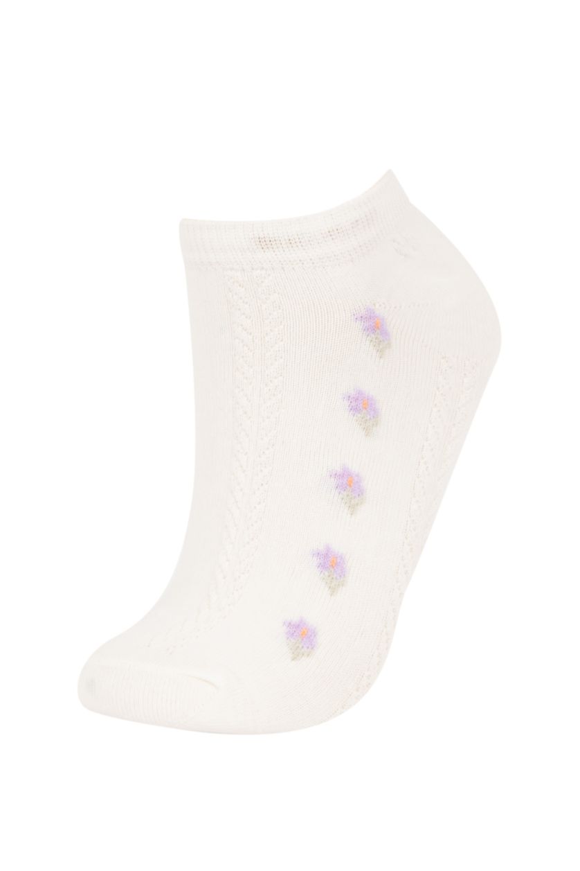 FEMME Karma Chaussettes Courtes en Coton pour Femme - 5 Paires