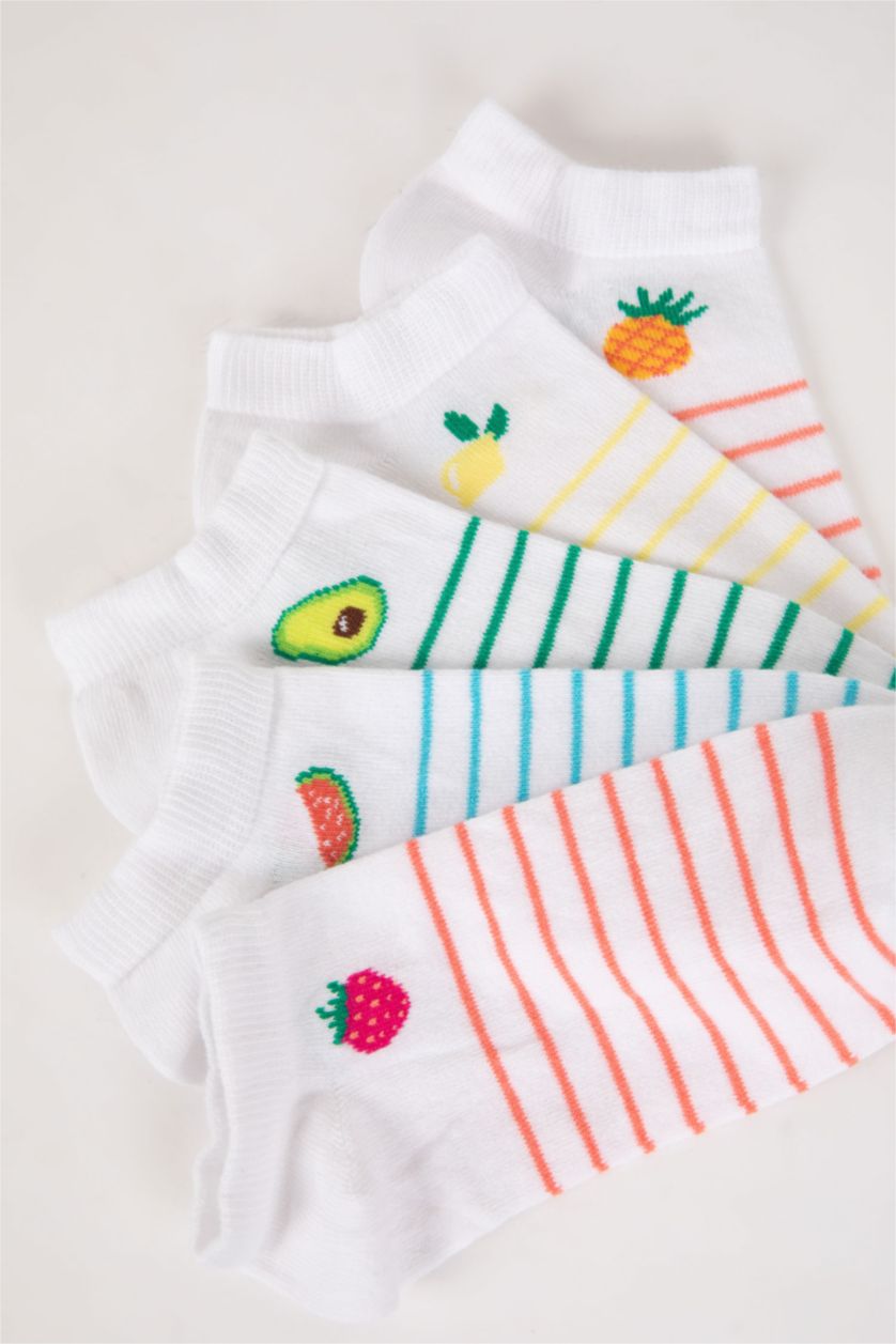 نساء Karma جوارب قصيرة للنساء قطن - 5 قطع