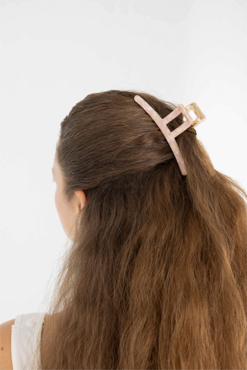 Kadın Karma 2'li Pembe Mandal Toka