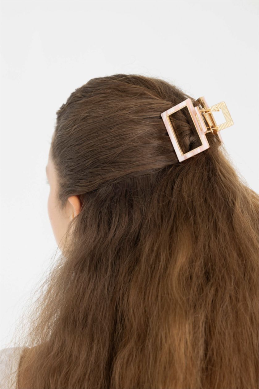 Kadın Karma 2'li Pembe Mandal Toka