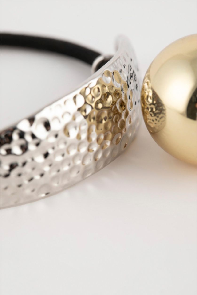 Woman Karma Woman 2 Piece Gold Elastic Hair Clips