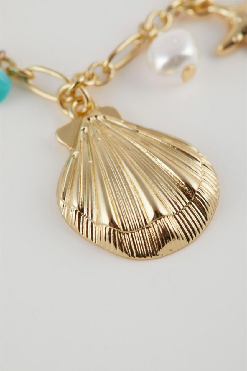 FEMME Altın Bracelet de cheville en 2 pièces