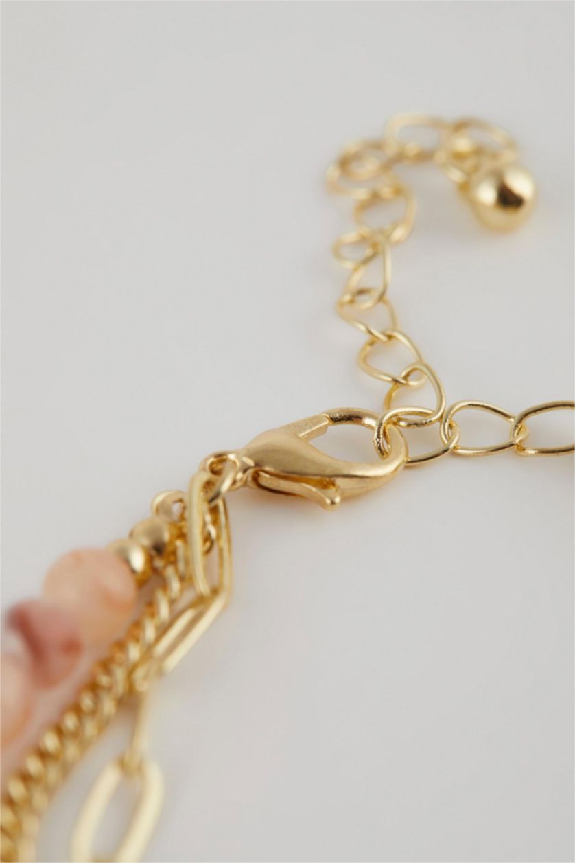 نساء Karma خلخال نسائي ذهبي - 3 قطع