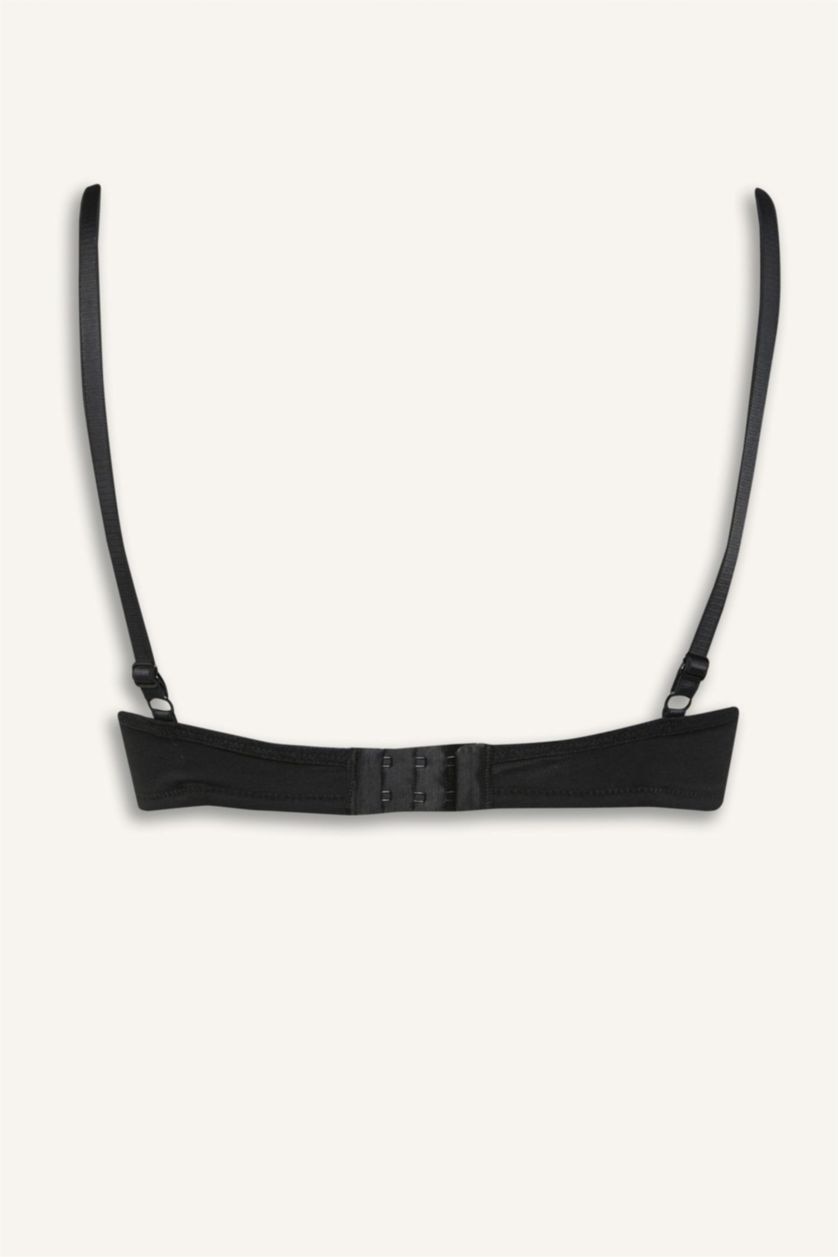 Woman Black Fall in Love With Lace First Bra