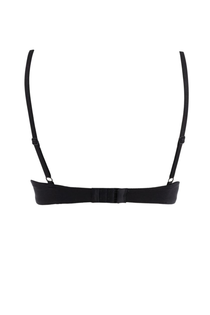 FEMME Noir Soutien gorge Coton Sans Rembourrage