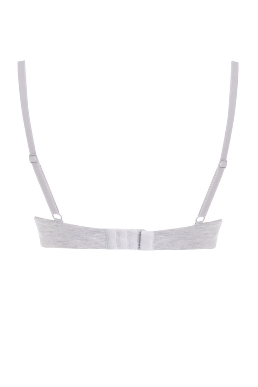 FEMME Gris Soutien gorge Coton Sans Rembourrage