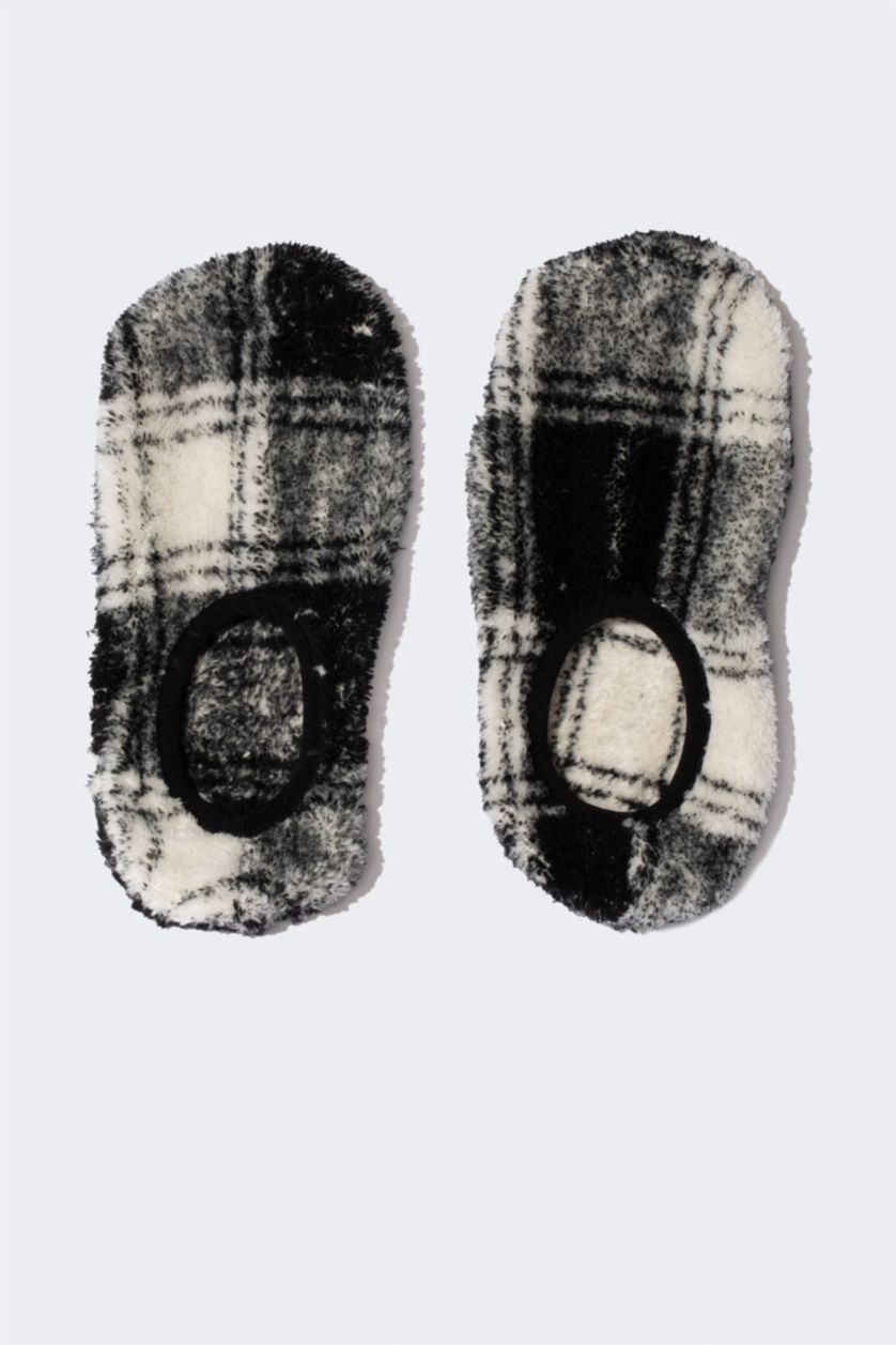 Erkek Karma Erkek Düz Taban Pelüş Ev Patiği