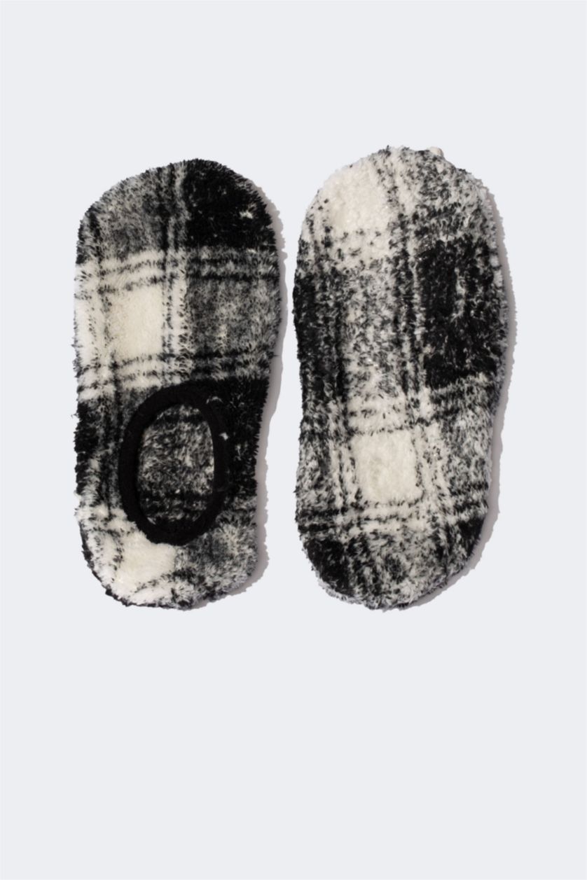 Erkek Karma Erkek Düz Taban Pelüş Ev Patiği