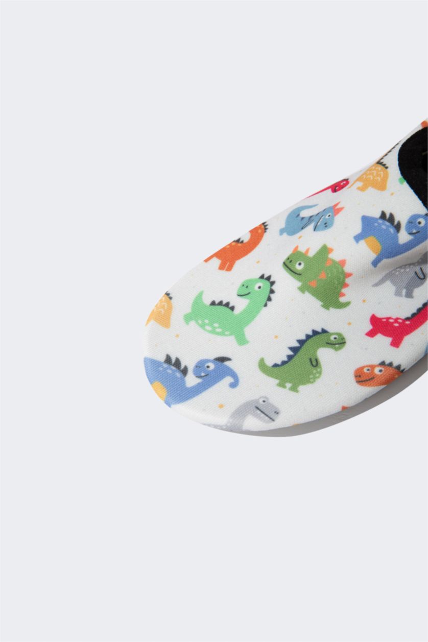 Erkek Çocuk - Genç Erkek Açık Yeşil Erkek Çocuk Baskılı Deniz Ayakkabısı