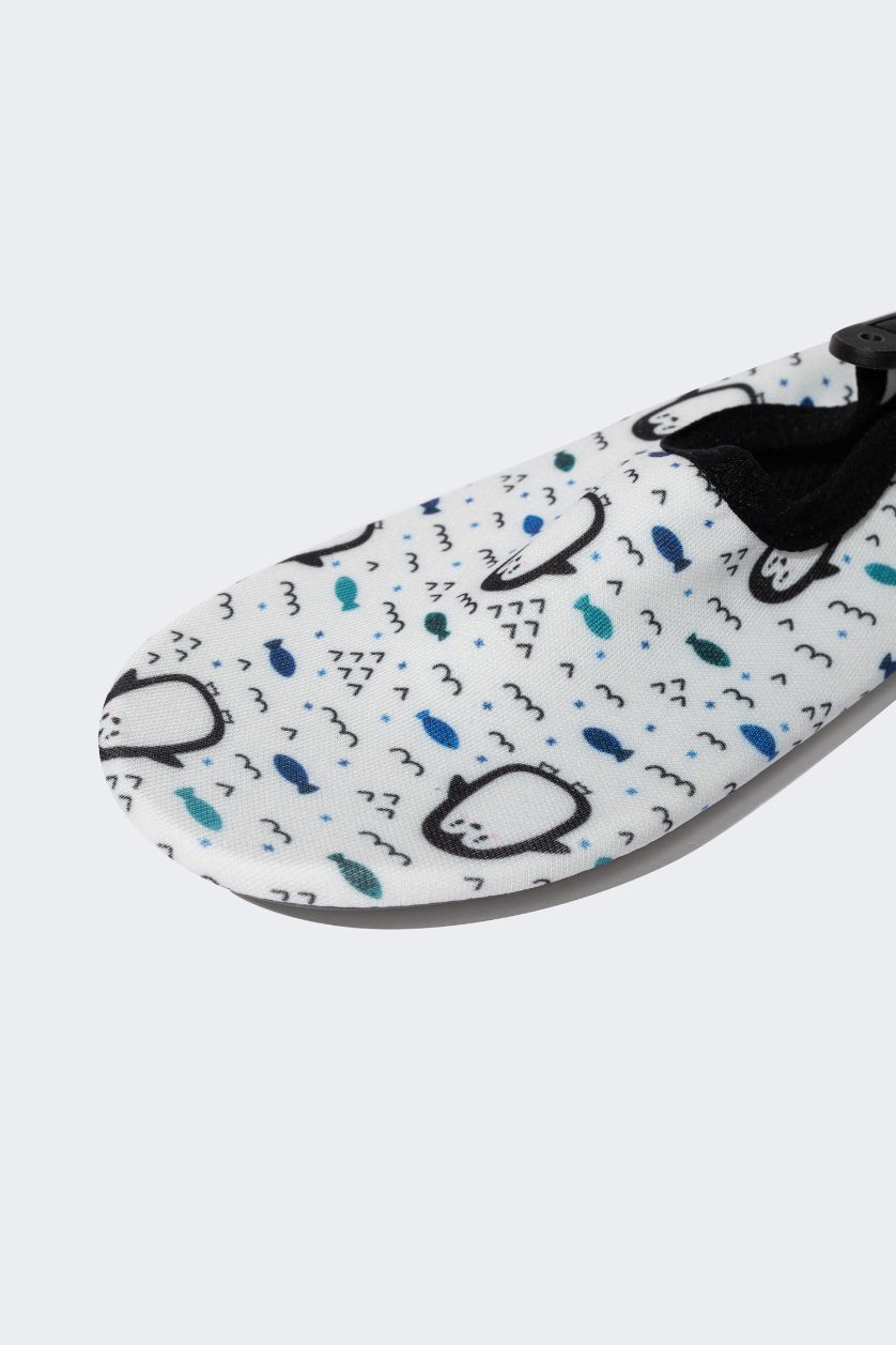 Erkek Çocuk - Genç Erkek Karma Erkek Çocuk Baskılı Deniz Ayakkabısı