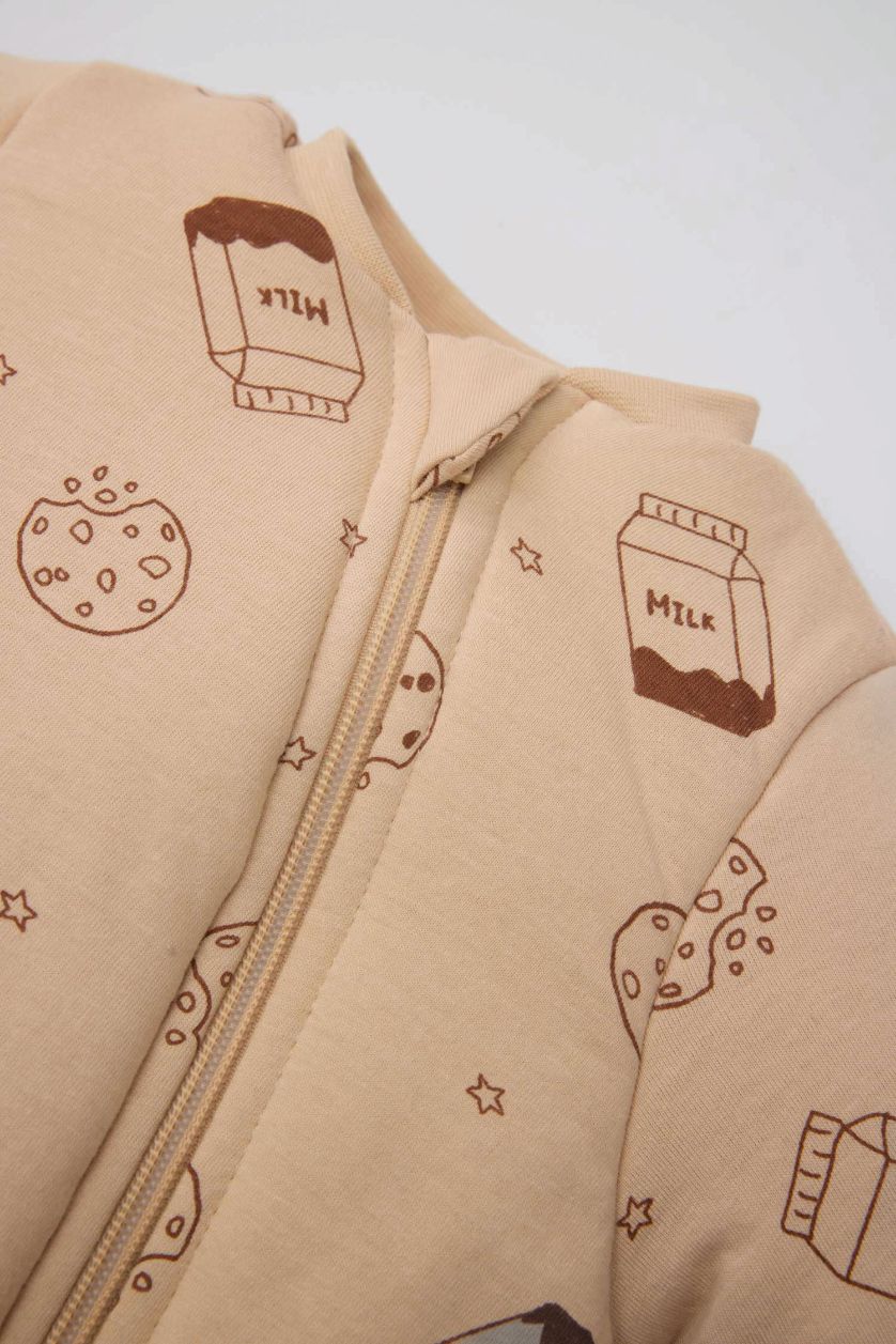 طفلة صغيرة بيج جمبسوت نوم بيبي اولادي حديثي الولادة بسوسته بألياف ناعمة 2,5 توج