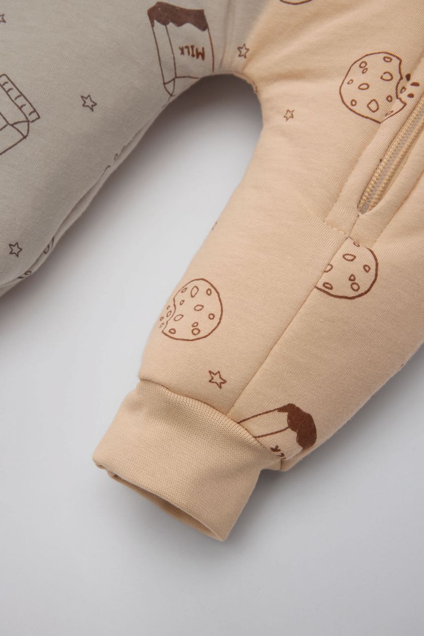 طفلة صغيرة بيج جمبسوت نوم بيبي اولادي حديثي الولادة بسوسته بألياف ناعمة 2,5 توج