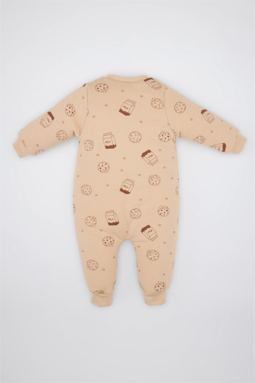 طفلة صغيرة بيج جمبسوت نوم بيبي اولادي حديثي الولادة بسوسته بألياف ناعمة 2,5 توج