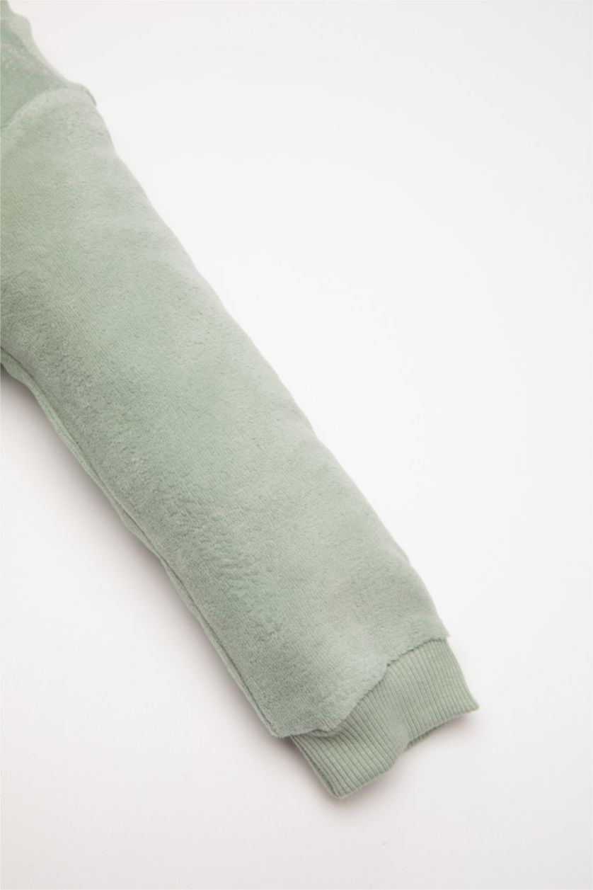 طفلة صغيرة نعناع بيجاما برقبة مستديرة من قطعتين