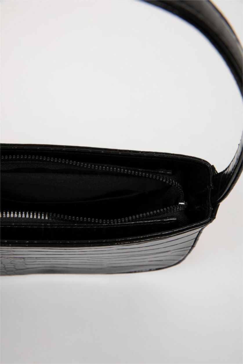 Kadın Siyah Kadın Suni Deri Omuz Çantası