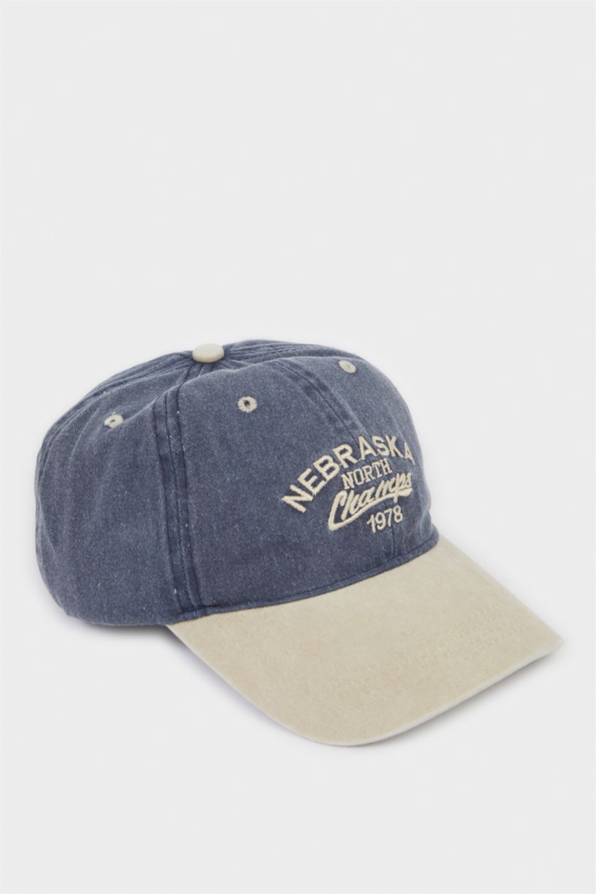 Мужчины Синий Мужская джинсовая кепка