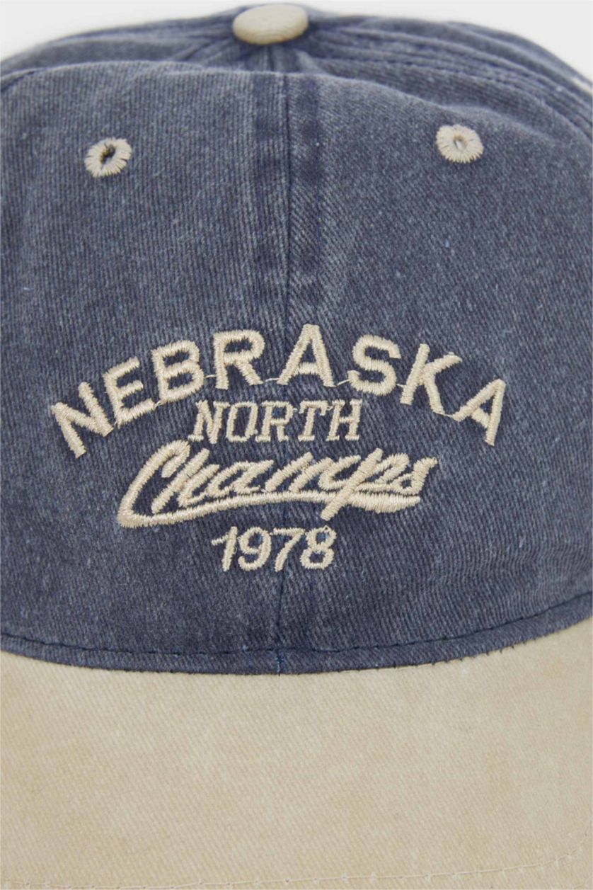 Мужчины Синий Мужская джинсовая кепка