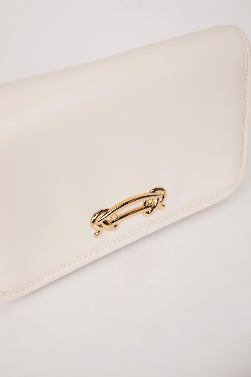 Kadın Bej Kadın Uzun Askılı Suni Deri Çapraz Çanta