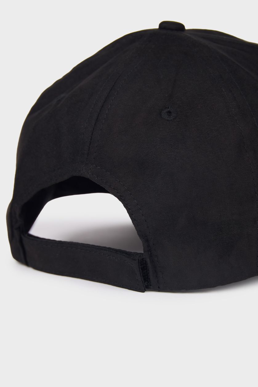 Erkek Siyah Erkek Süet Cap Şapka