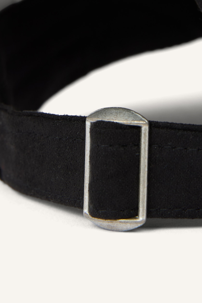 Men Black Man Suede Hat