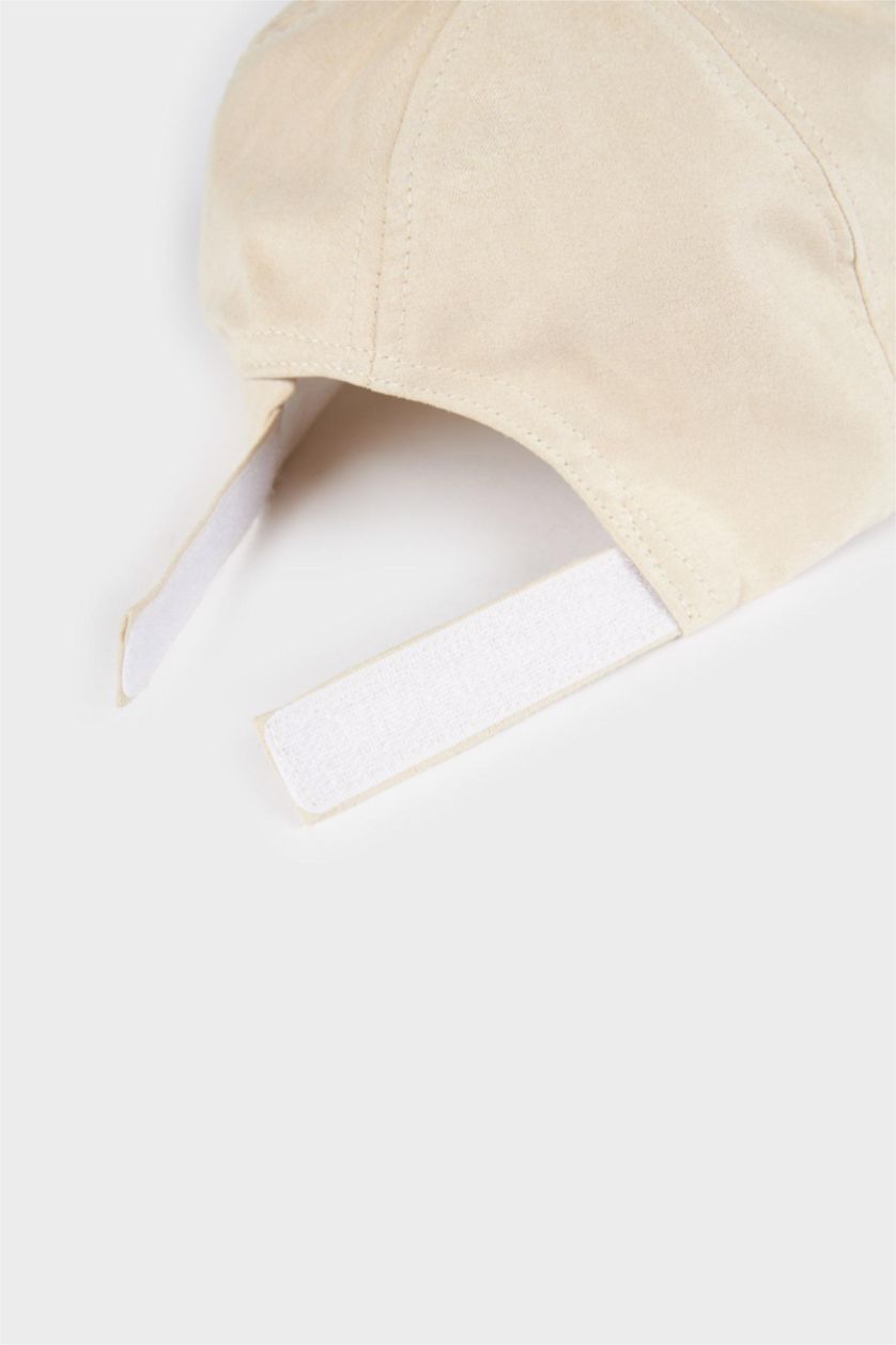 Man Beige Man Suede Hat