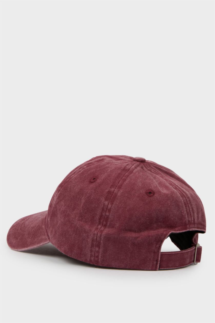 WOMAN Red Woman Denim Look Hat