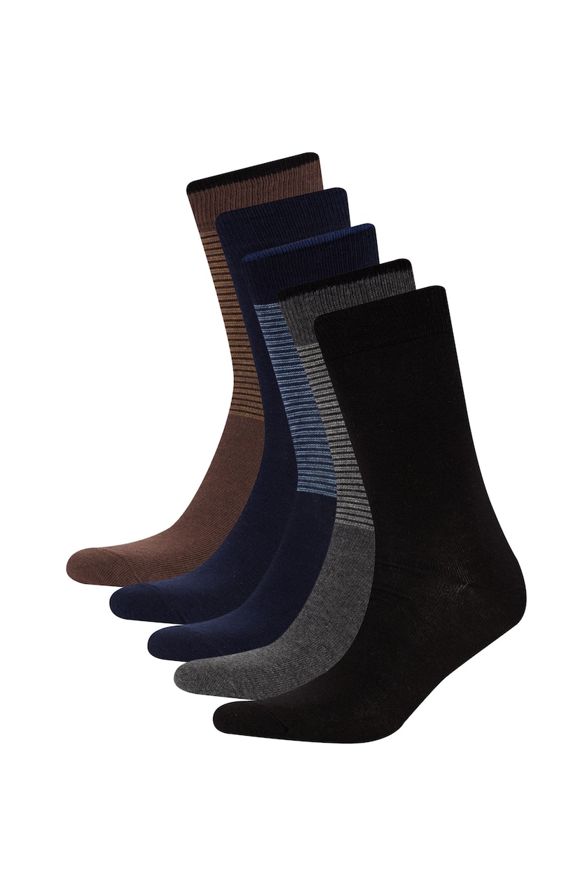 MAN MIXED 5 Piece Cotton Long sock