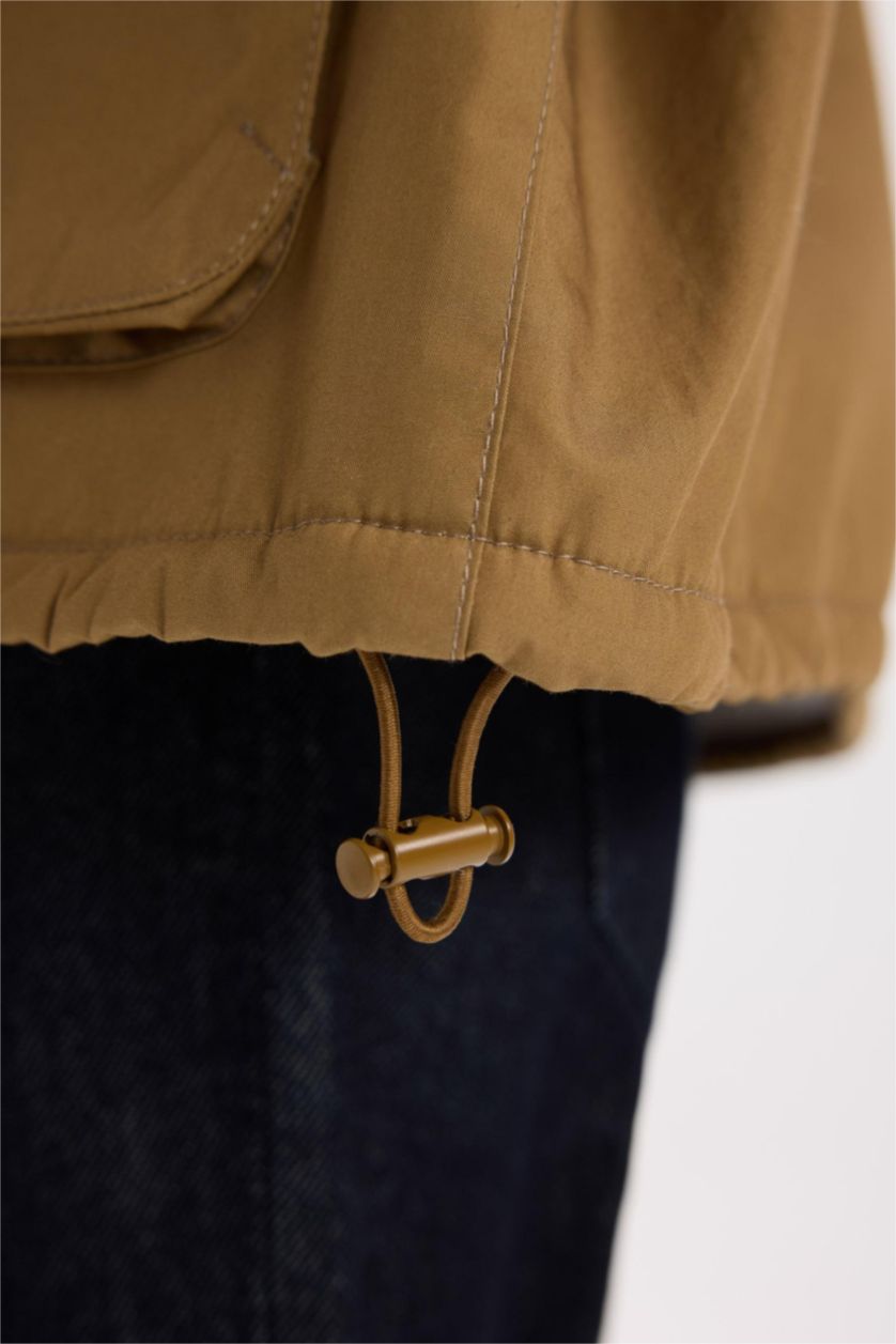 Women Camel Puffer Jacket