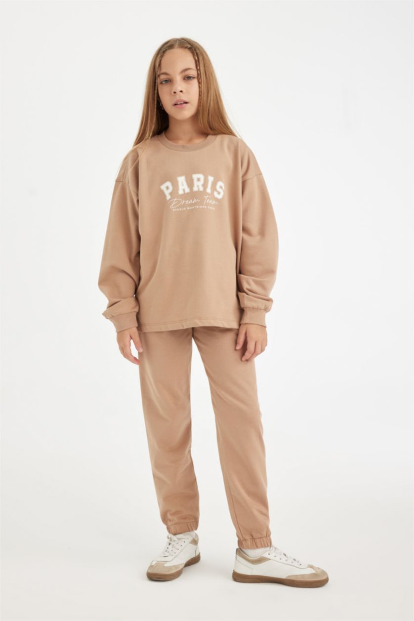 FILLES Beige Pyjama imprimé pour Fille