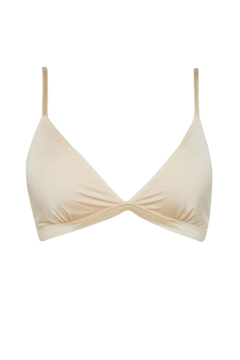 WOMAN Beige Fall in Love Padless Bra