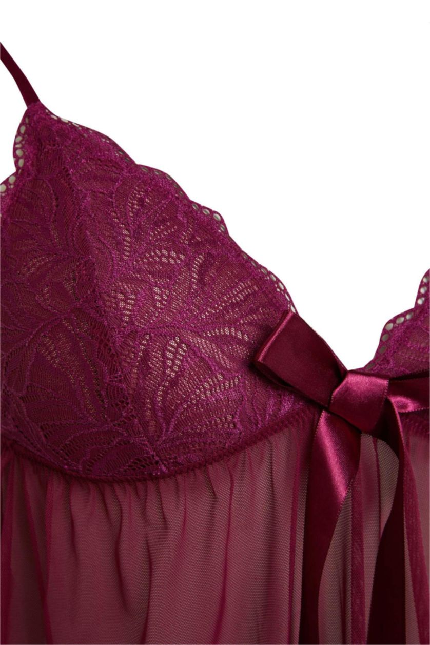 Женщины Темно-фиолетовый Платье кружевное, Fall in Love