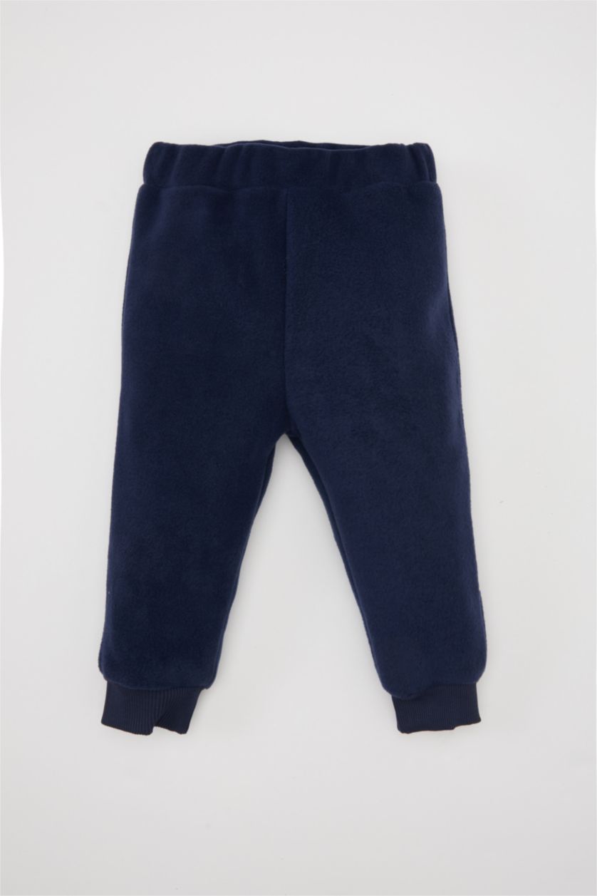 BÉBÉ GARÇON Marin Ensemble de Sweat-shirt imprimé à boutons et Sweatpants pour Garçon