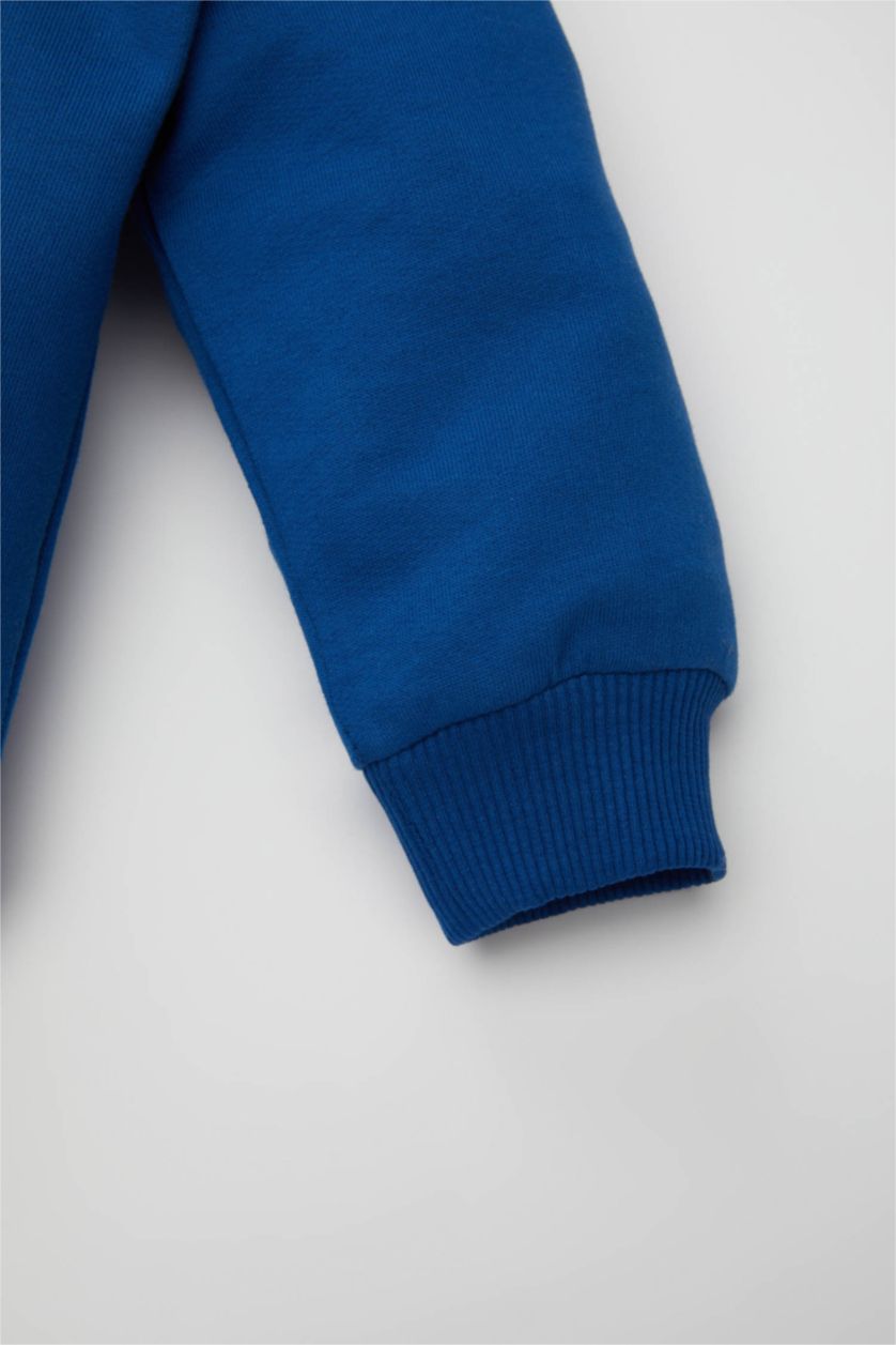 BÉBÉ GARÇON Bleu Ensemble Sweat-shirt et Jogging avec imprimé Marvel Comics pour BéBé Garçon