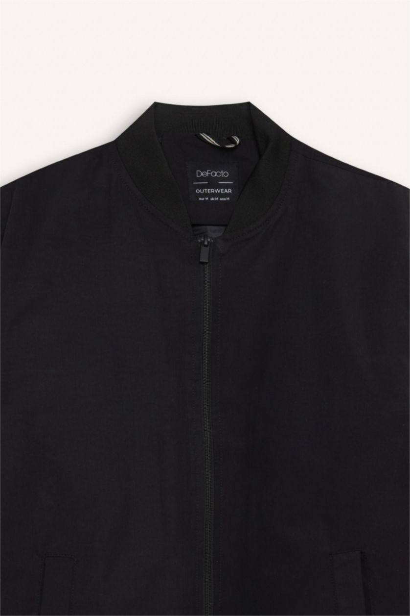 رجال أسود جاكيت دودون قصة عادية بومبر طارد للماء