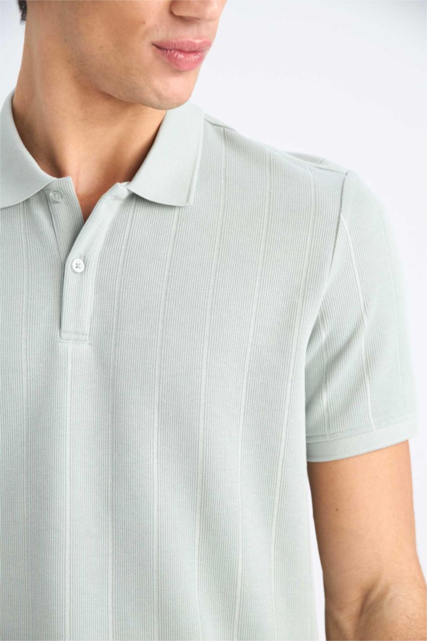MAN Mint New Regular Fit Polo Collar Polo T-Shirt