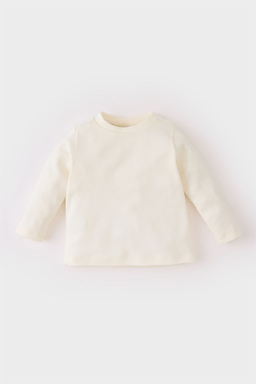 BABY GIRL Rose Baby Girl Long Sleeve Top Overalls 2 Piece Set