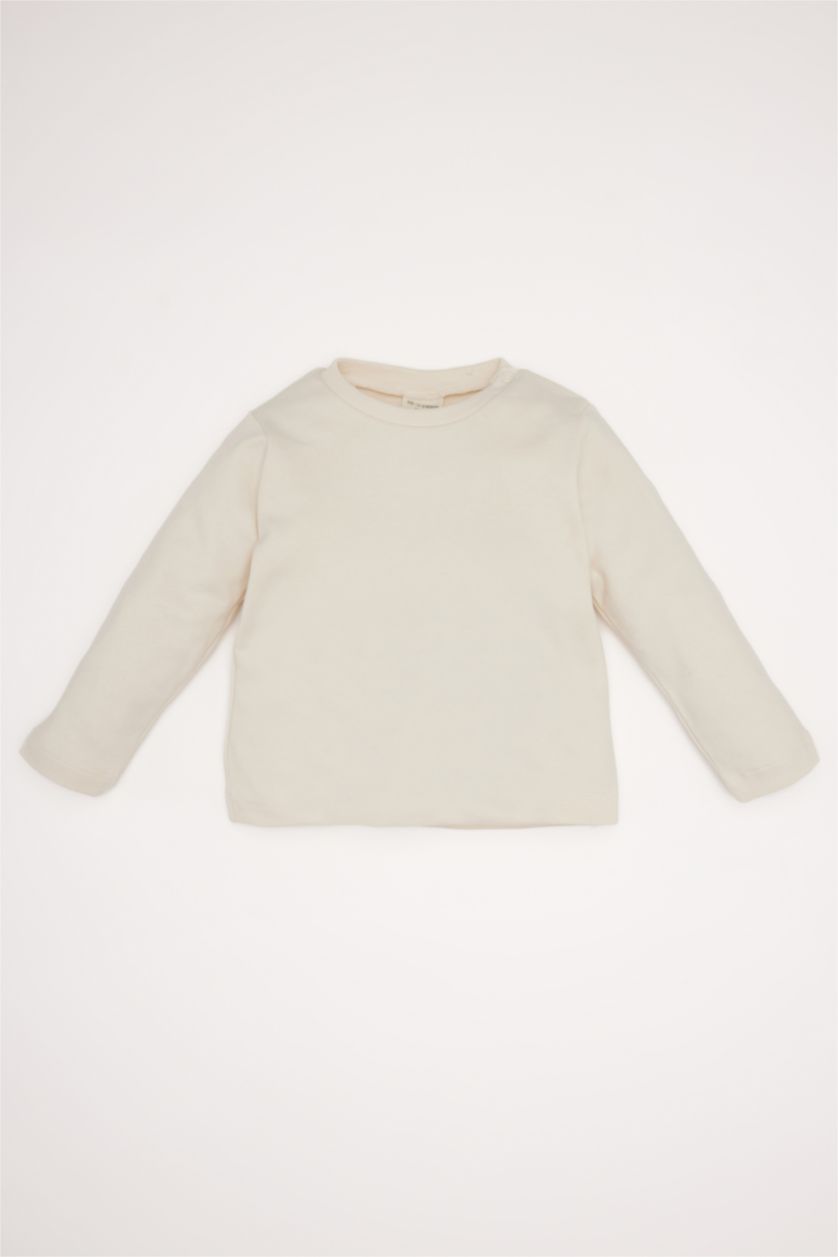 BÉBÉ GARÇON Marron Clair Ensemble Salopette imprimé ours et T-shirt à manches longues pour Bébé Garçon