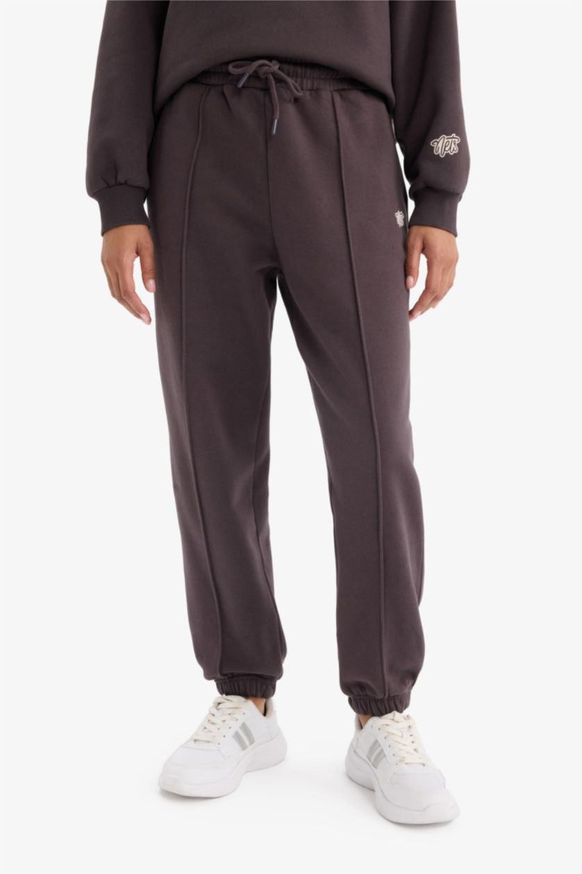 Kadın Antrasit Oversıze Pantolon