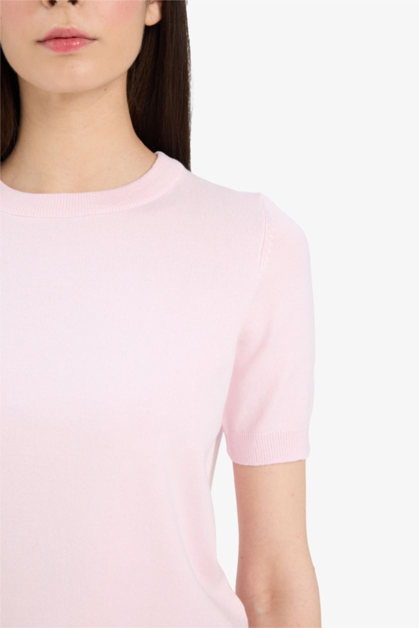 WOMAN Pink Regular Fit Pullover