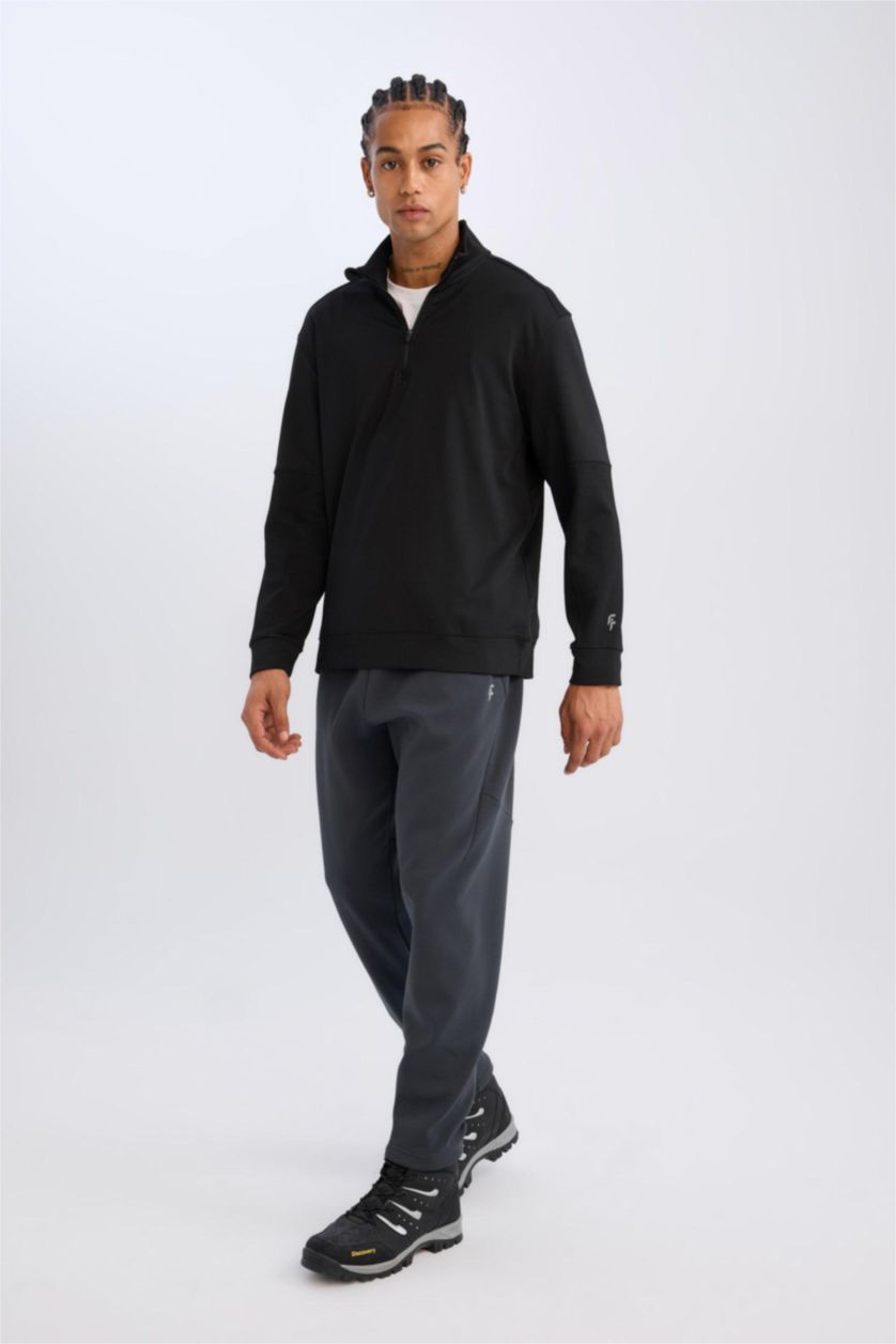 Erkek Antrasit Standart Fıt Jogger