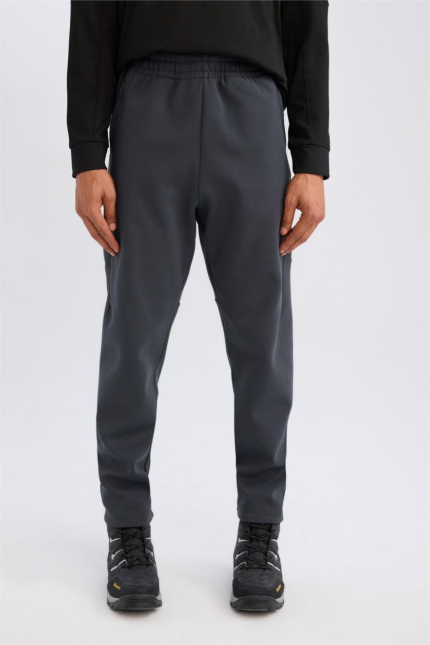 Erkek Antrasit Standart Fıt Jogger