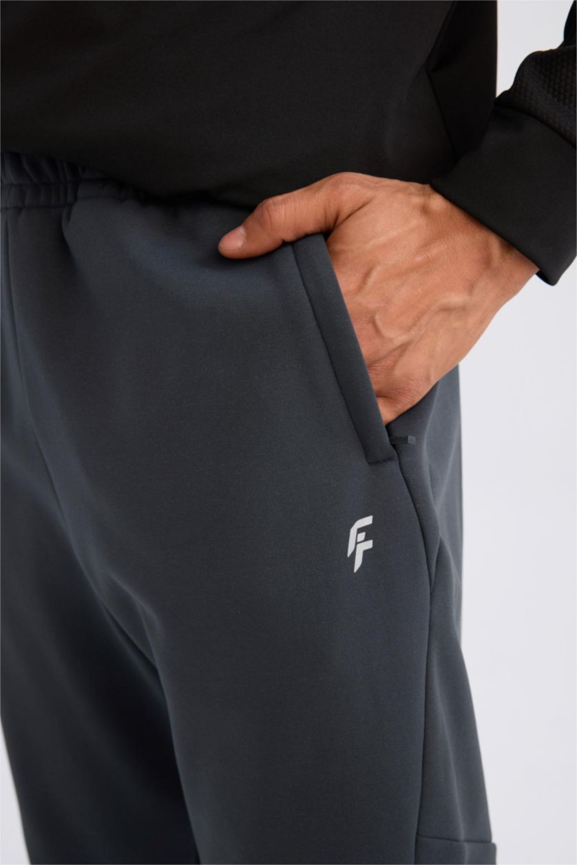 Erkek Antrasit Standart Fıt Jogger