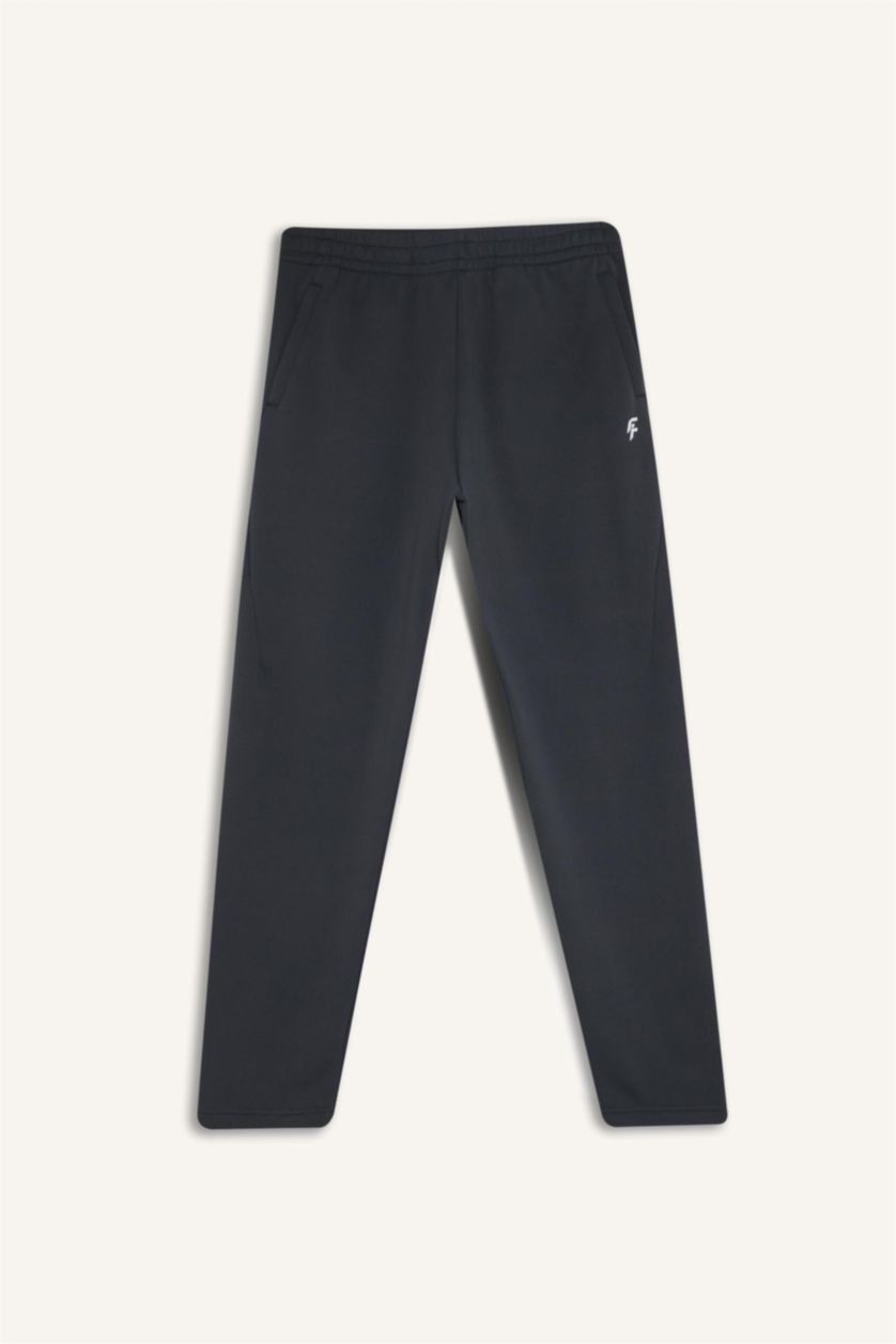 Erkek Antrasit Standart Fıt Jogger
