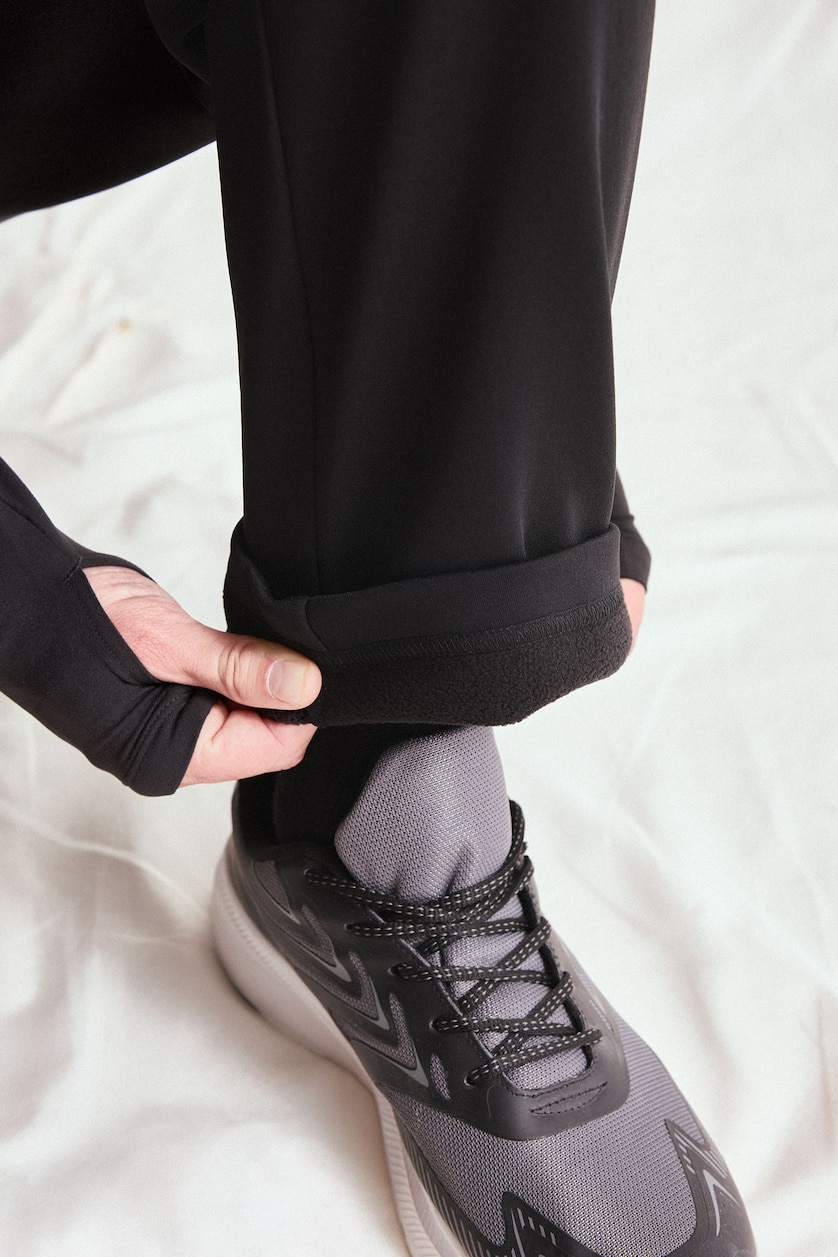 Erkek Siyah Standart Fıt Jogger