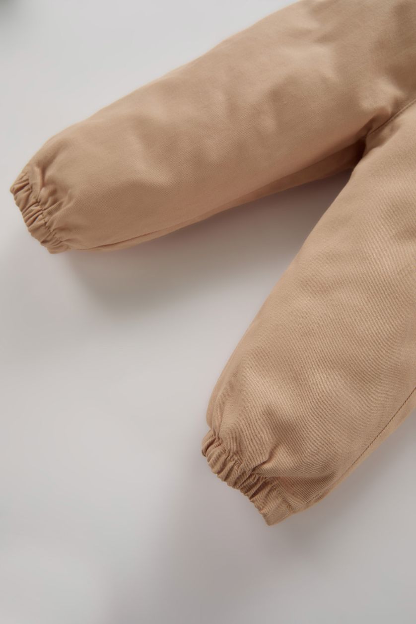 BABY BOY Beige Baby Boy Elastic Waist Jogger Pants