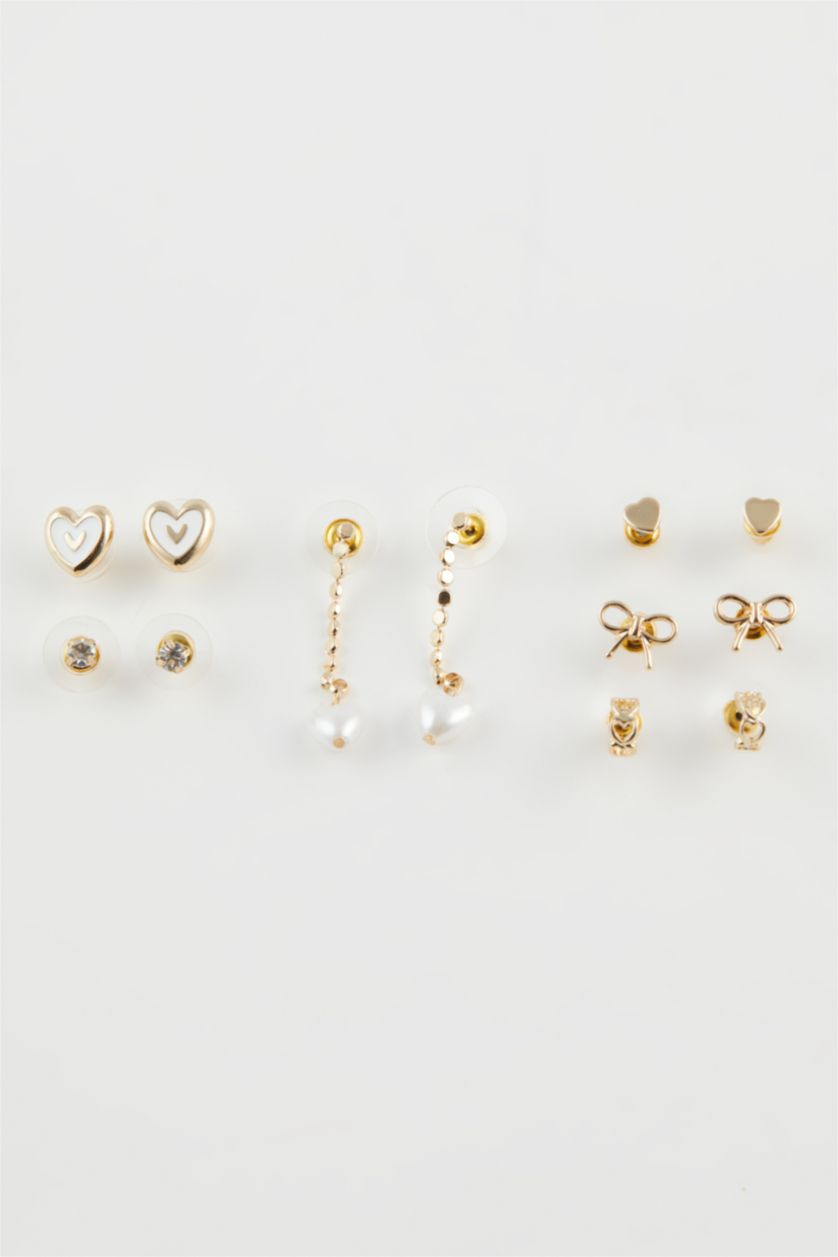 Kadın Altın Kadın 6'lı Gold Halka Küpe