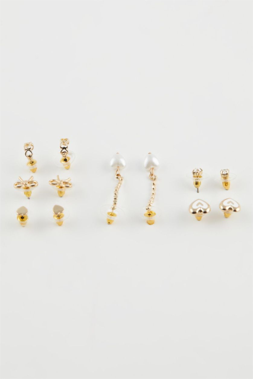 Kadın Altın Kadın 6'lı Gold Halka Küpe